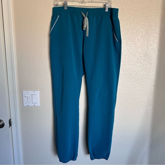 Figs Technical Collection Pacific Blue Venice Scrubs Pants Jogger Size XL/T - Picture 3 of 11